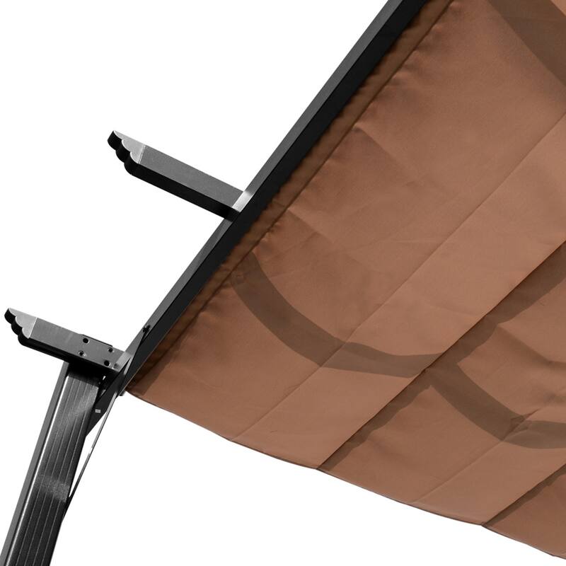 Outsunny Outdoor Pergola Aluminum Gazebo