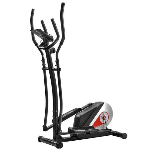 Nestfair Elliptical Machine with 8-Level Magnetic Resistance and LCD Monitor