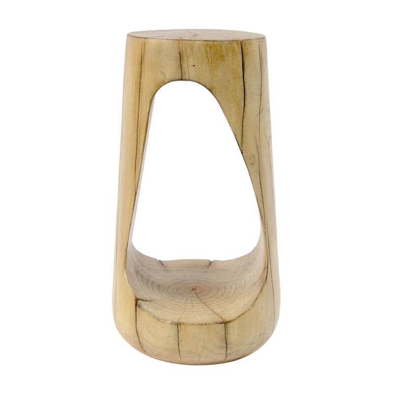 Christopher Knight Home - Emery Hollow Round Wood Grain Side Table