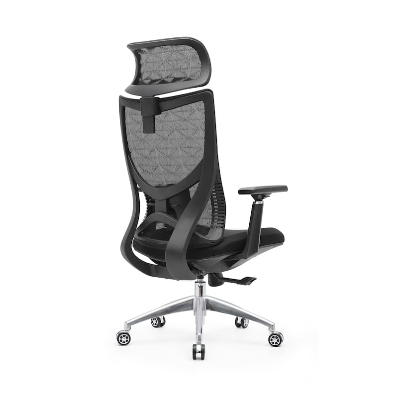 Porthos Home Benton Mesh Office Chair with Aluminium Roller Base