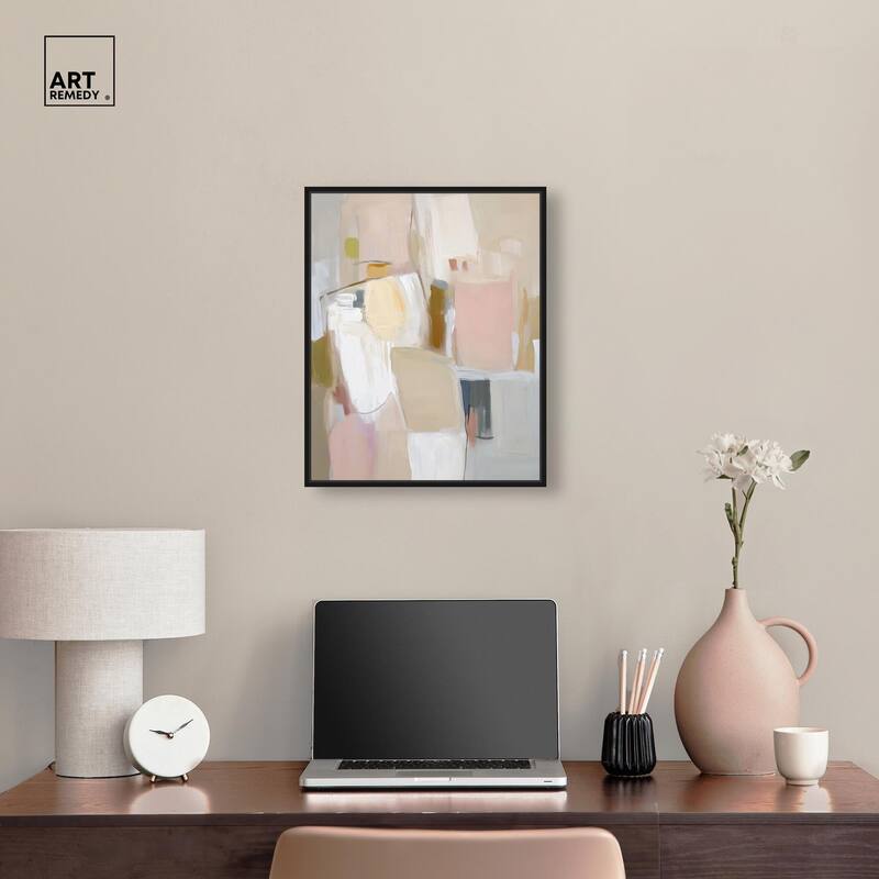 Apricot Cream II Canvas by Art Remedy