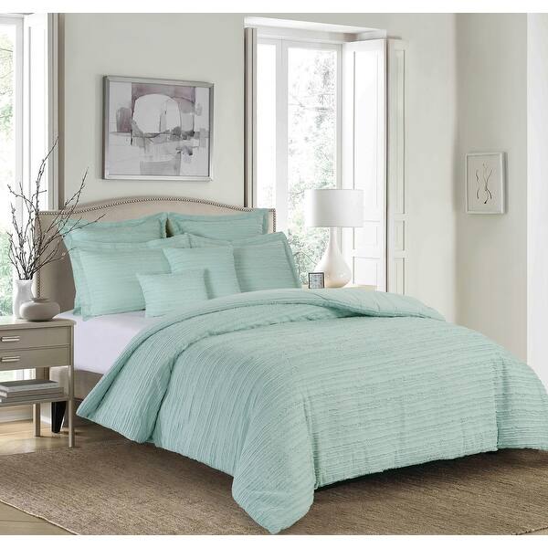 slide 2 of 3, 5Pcs Sea Glass Comforter Set Full - Queen