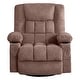 preview thumbnail 5 of 23, Big and Tall Massage Rocker and Swivel Recliner Chair with Heat and Vibration