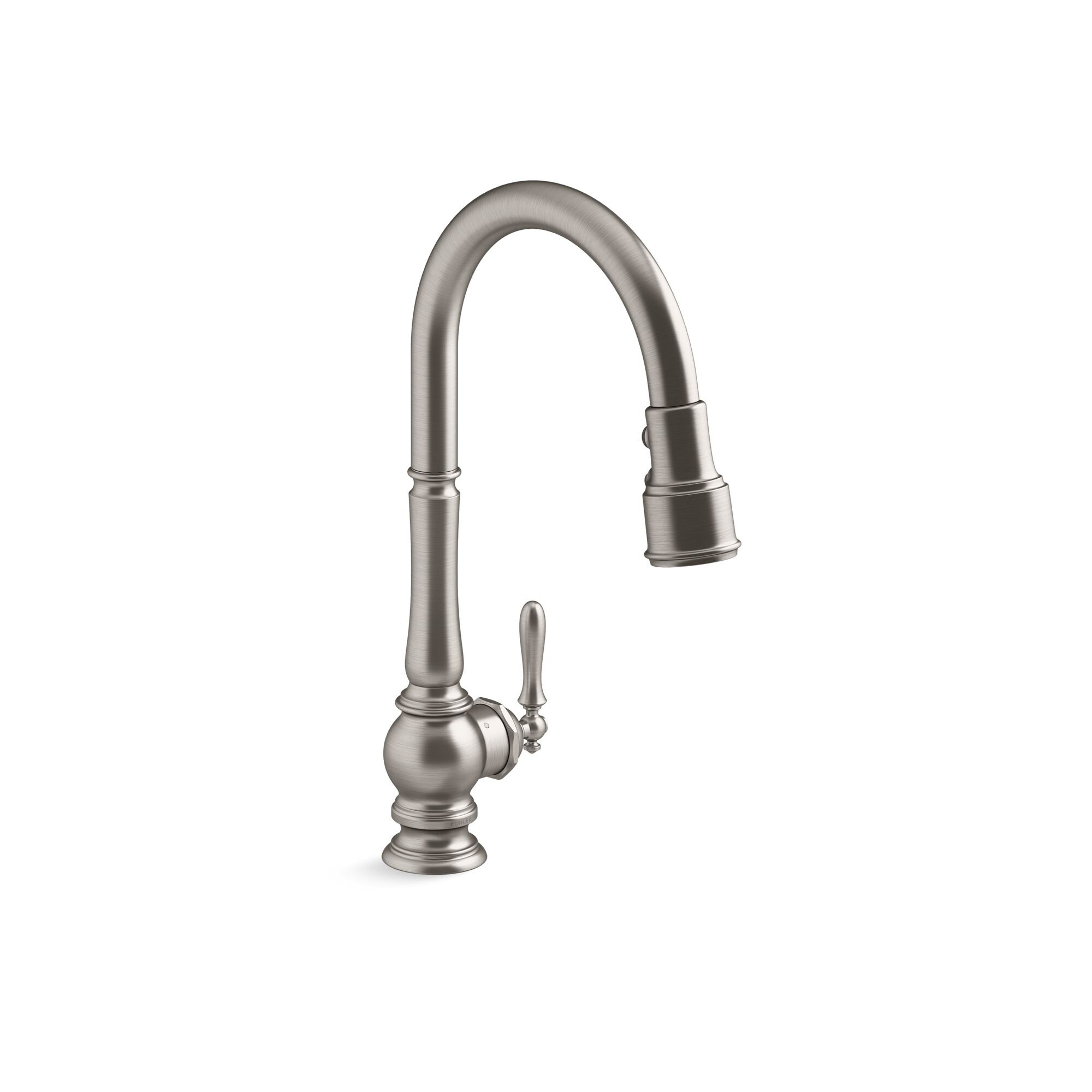 Shop Kohler Artifacts Touchless Pull Down Kitchen Sink Faucet K 29709 Vs Overstock 31312640