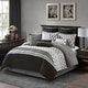 preview thumbnail 2 of 5, Nanshing Calvin Luxury10-Piece Geometric Comforter Set
