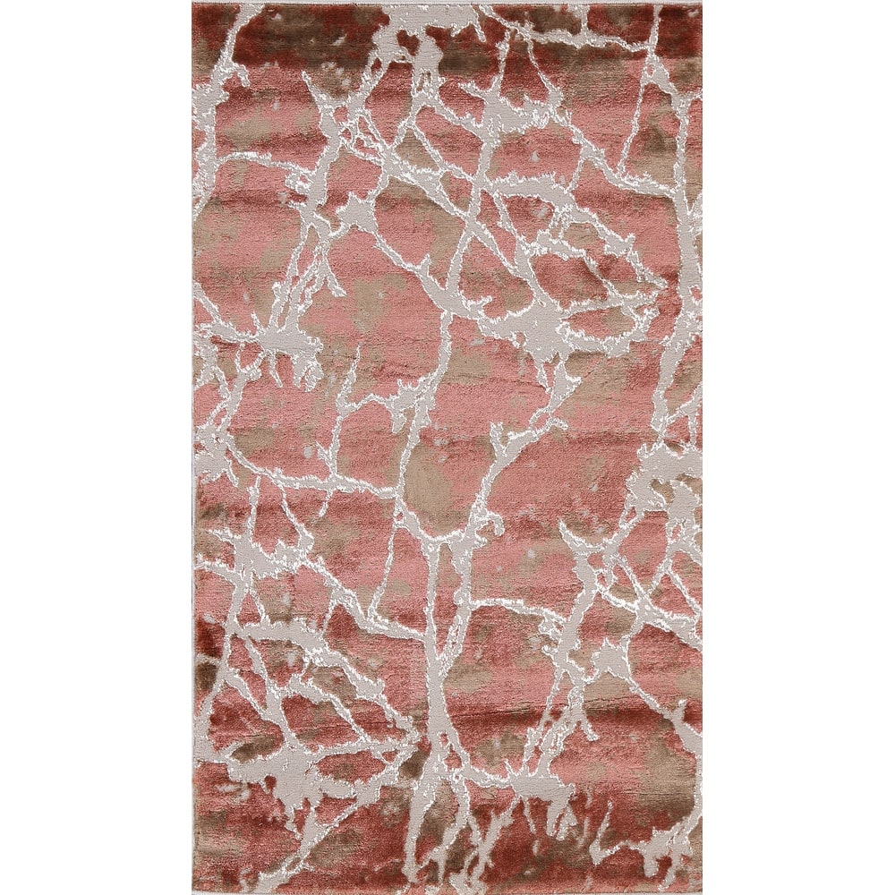 Abstract Transitional Turkish Oriental Rug Contemporary Carpet