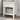 Traditional White Solid Wood One-Drawer Nightstand End Table