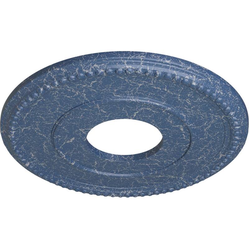 12 1/2"OD x 3 7/8"ID x 3/4"P Bradford Ceiling Medallion
