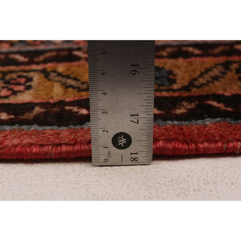 ECARPETGALLERY Hand-knotted Andelz Copper Wool Rug - 3'11 x 9'11