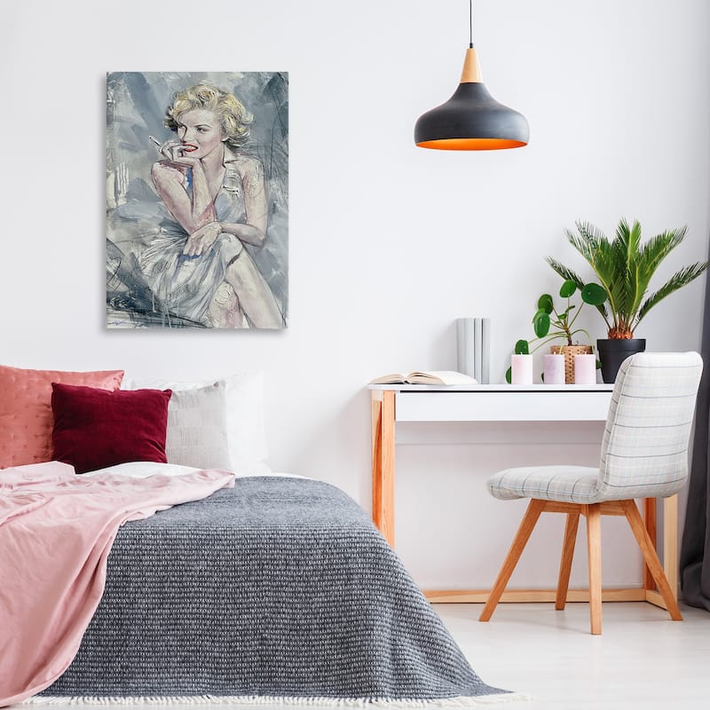 Stupell Elegant Marilyn Abstraction Canvas Wall Art Design By Lucille Lee