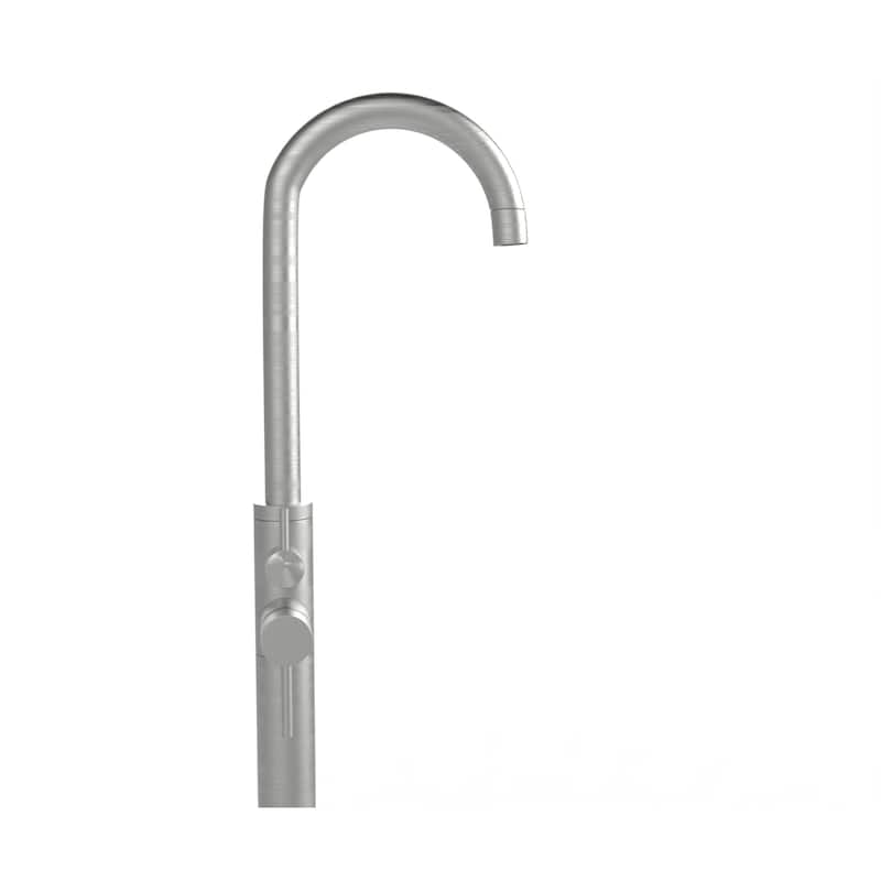 Neptune Single Handle Floor Mounted Gooseneck Freestanding Tub Filler