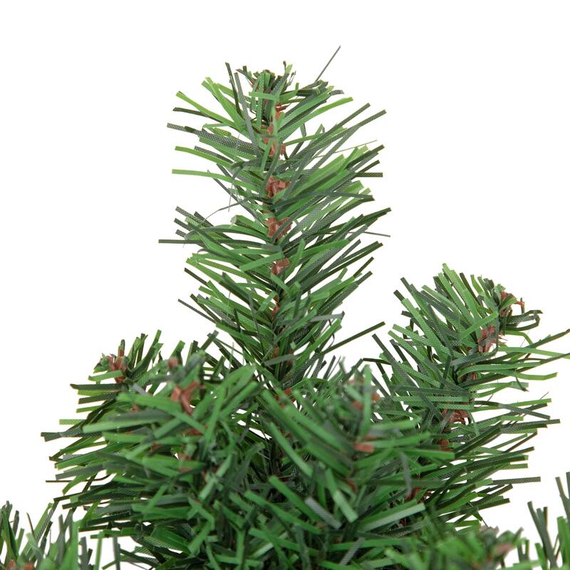 Pine Teardrop Artificial Christmas Swag - 22" - Unlit