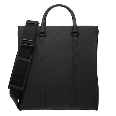 Gucci Men's GG Rubber-Effect Tote