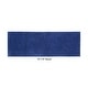 preview thumbnail 24 of 41, Better Trends Bath Rug 100% Cotton Tufted Soft & Plush Water Absorbent Bathroom Rugs for Shower, Sink Bath Mats Trier Collection 18" x 54" Runner - Blue