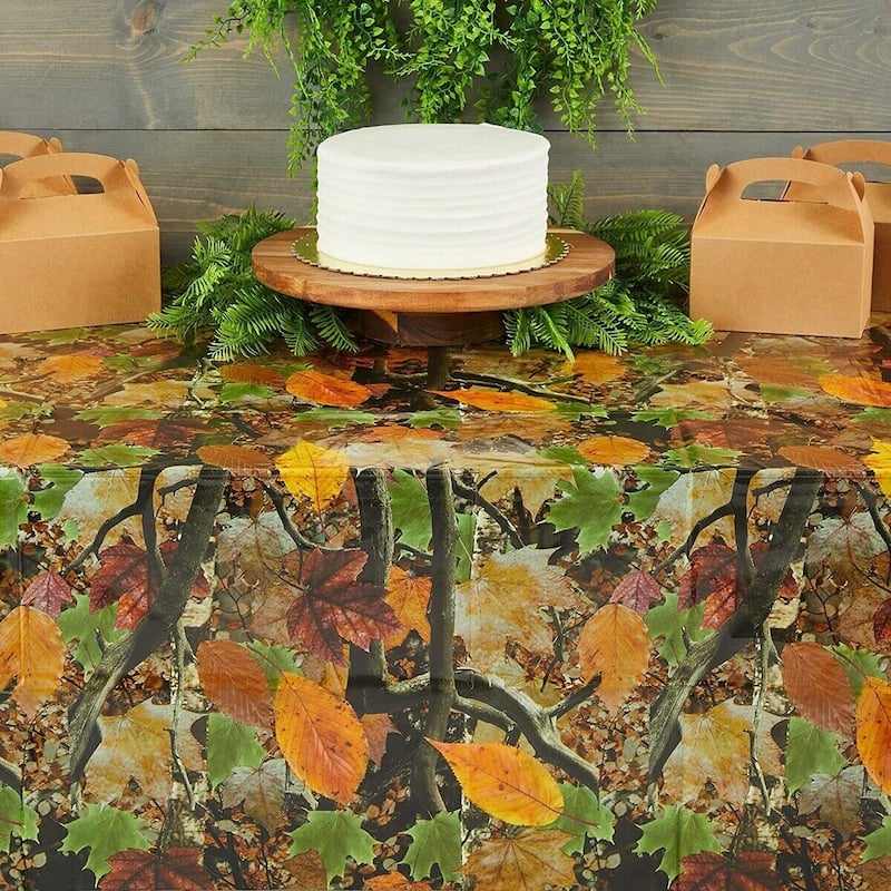 3-Pack Plastic Camouflage Tablecloths - Bed Bath & Beyond - 40269908