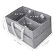 preview thumbnail 9 of 7, RAE DUNN Baby Diaper Caddy Organizer - w/Rope Handles