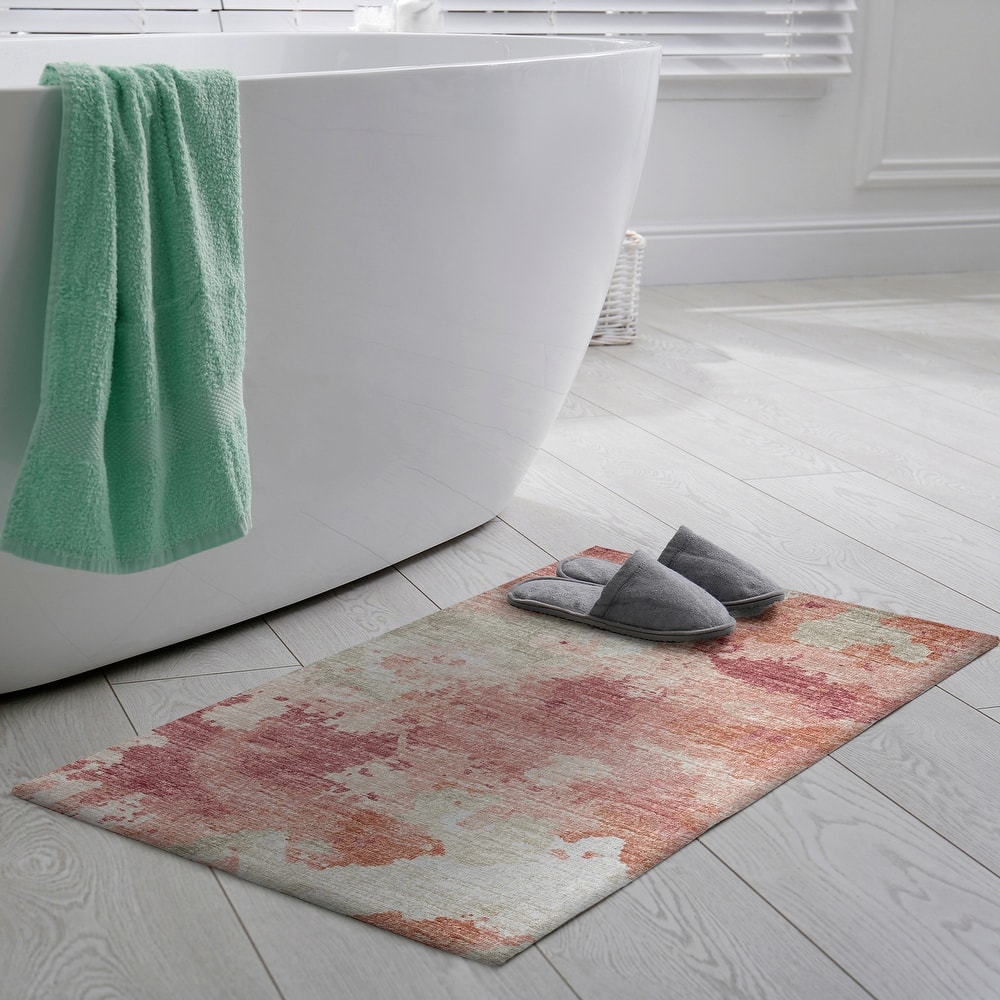 Indoor/ Outdoor Accord Modern Polyester Washable Rug New