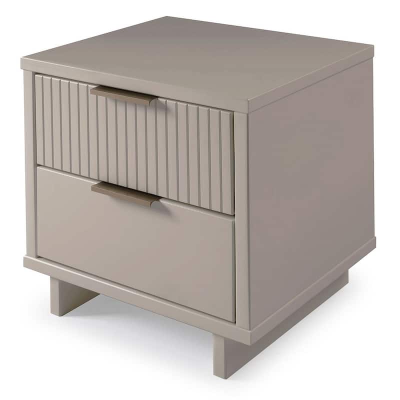 Manhattan Comfort 2.0 Granville Modern 2 Drawer Nightstand