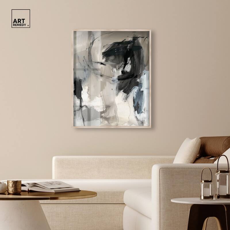 Scribbled Energy I Shadowbox by Art Remedy