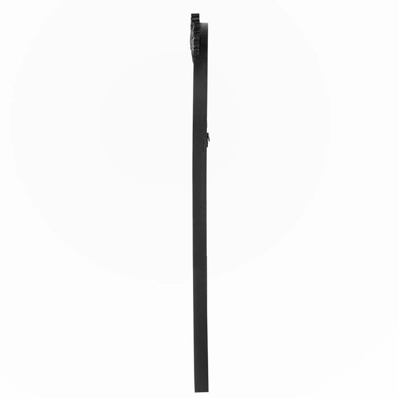 23" x 42" Carved Rose Antique Mirror Frame, Wood Arch Mirror