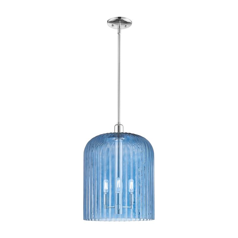 Innovations Lighting Downtown Urban - Bridal Veil - 3 Light 12" Stem Hung Mini Pendant