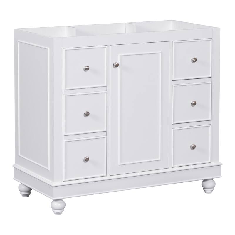 36" Gray Bathroom vanity