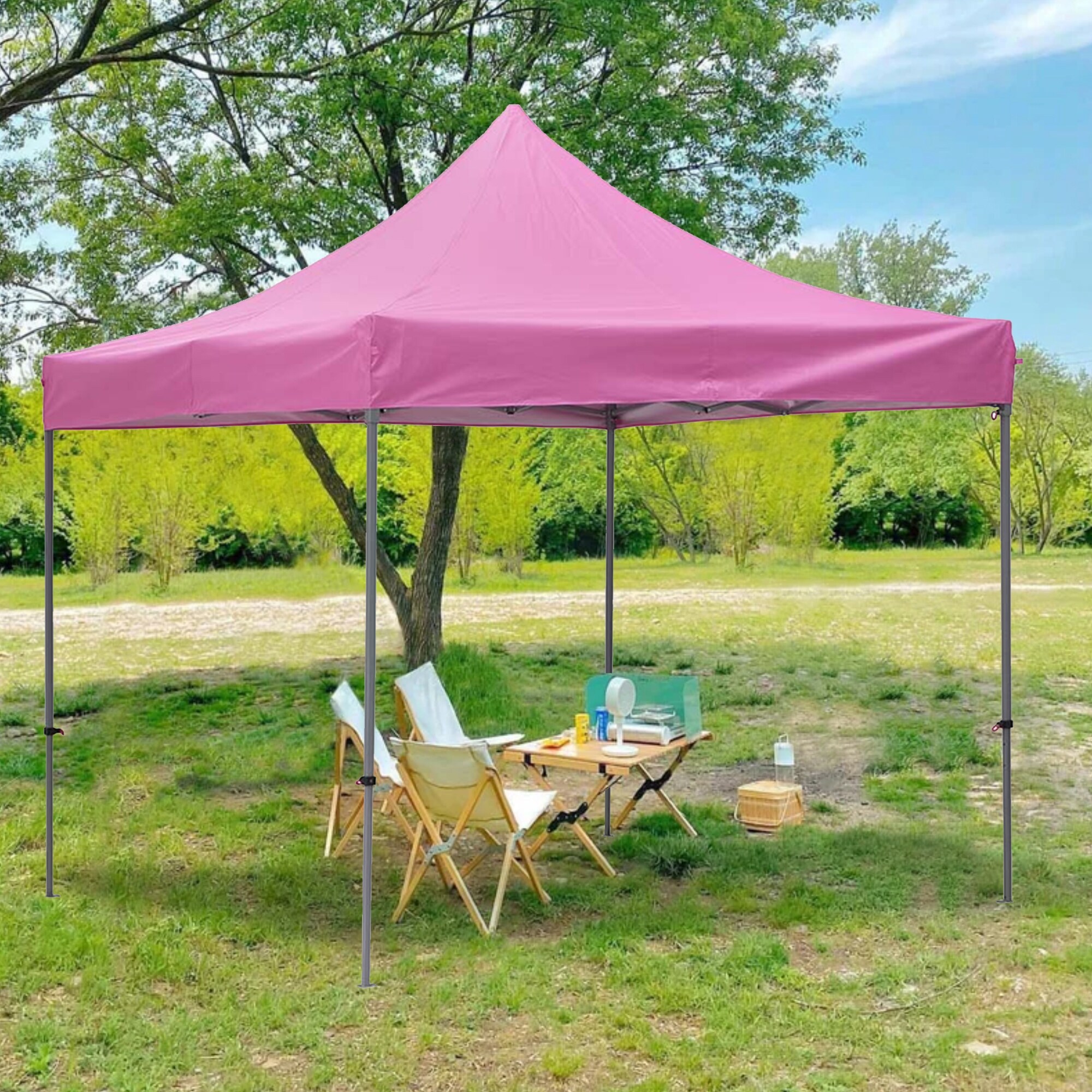 10'X10' Pop-Up Canopy Outdoor Patio Commercial Tent Folding Gazebo Canopies 