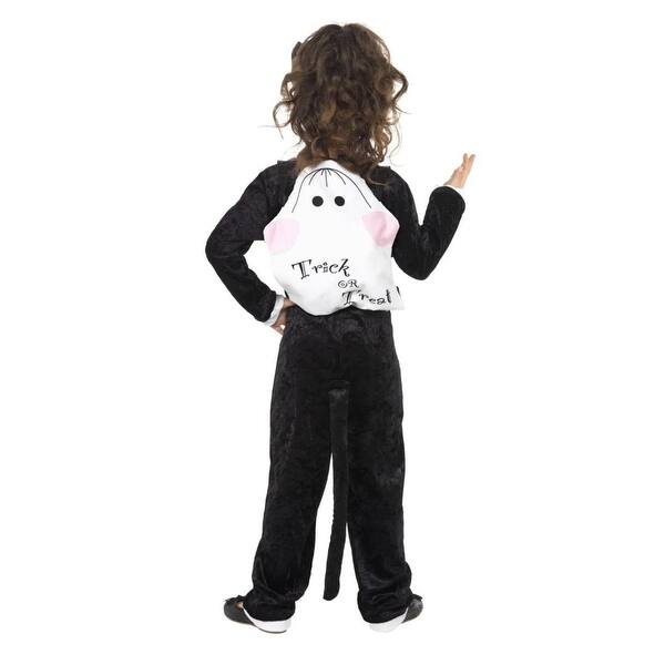 Shop 50 Black And White Cat Girl Child Halloween Costume Small