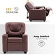 preview thumbnail 38 of 43, Mcombo Kids Recliner Chair Armrest Sofa for Toddlers Faux Leather