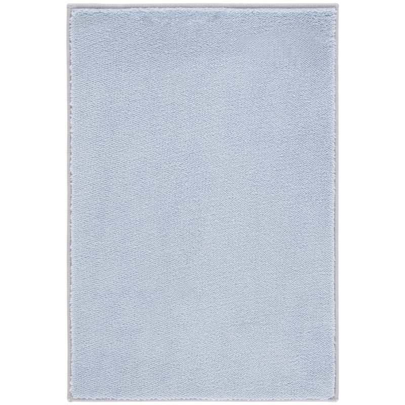 SAFAVIEH Loft Cassie Contemporary Machine Washable Rug - 5' x 8' - Light Blue - Rectangle