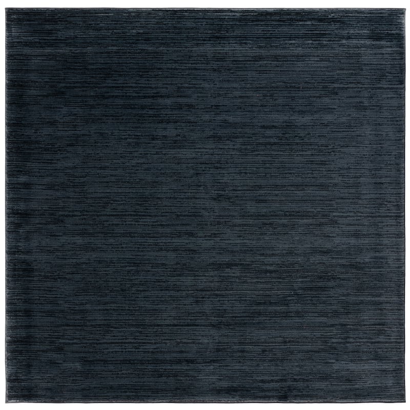 SAFAVIEH Vision Sunanda Modern Ombre Tonal Rug - 10' Square - Black
