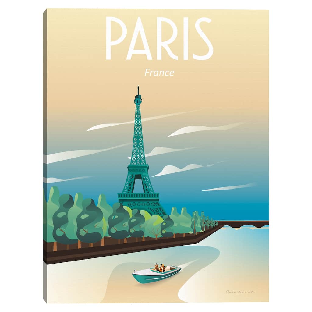 Paris Canvas Art Print