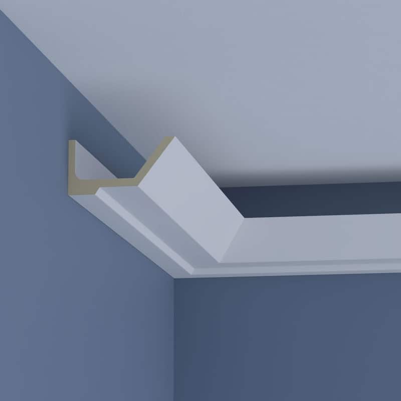 3 1/8"H x 6"P x 96"L Armando Crown Moulding - 1-Pack