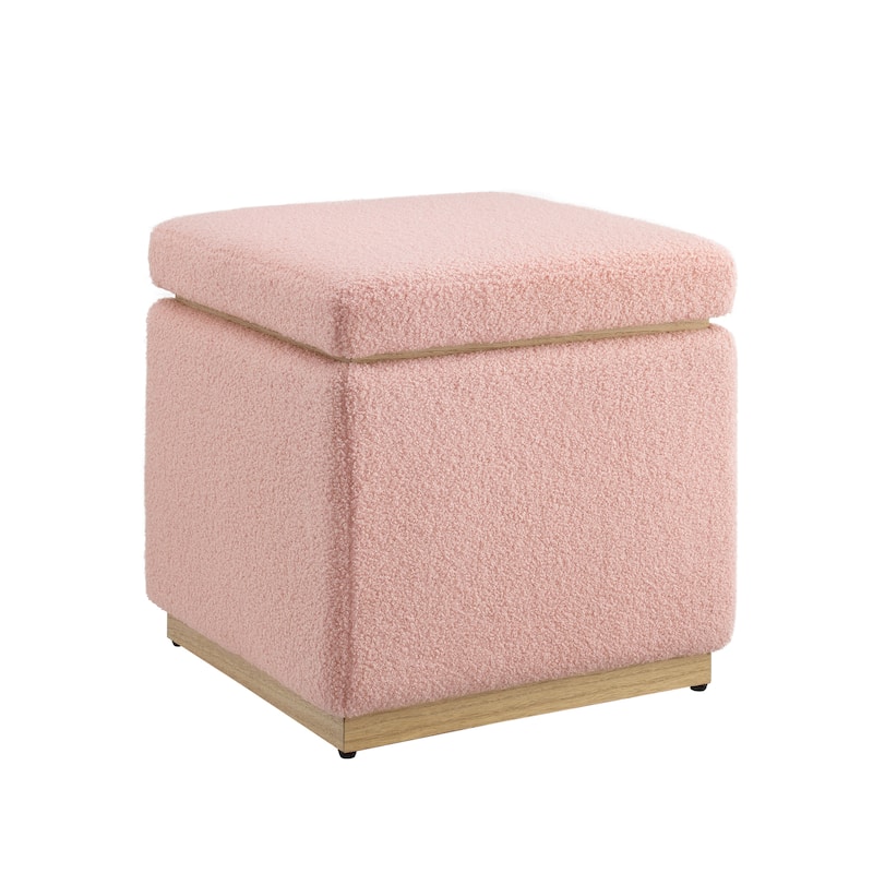Rue Sherpa Square Storage Ottoman