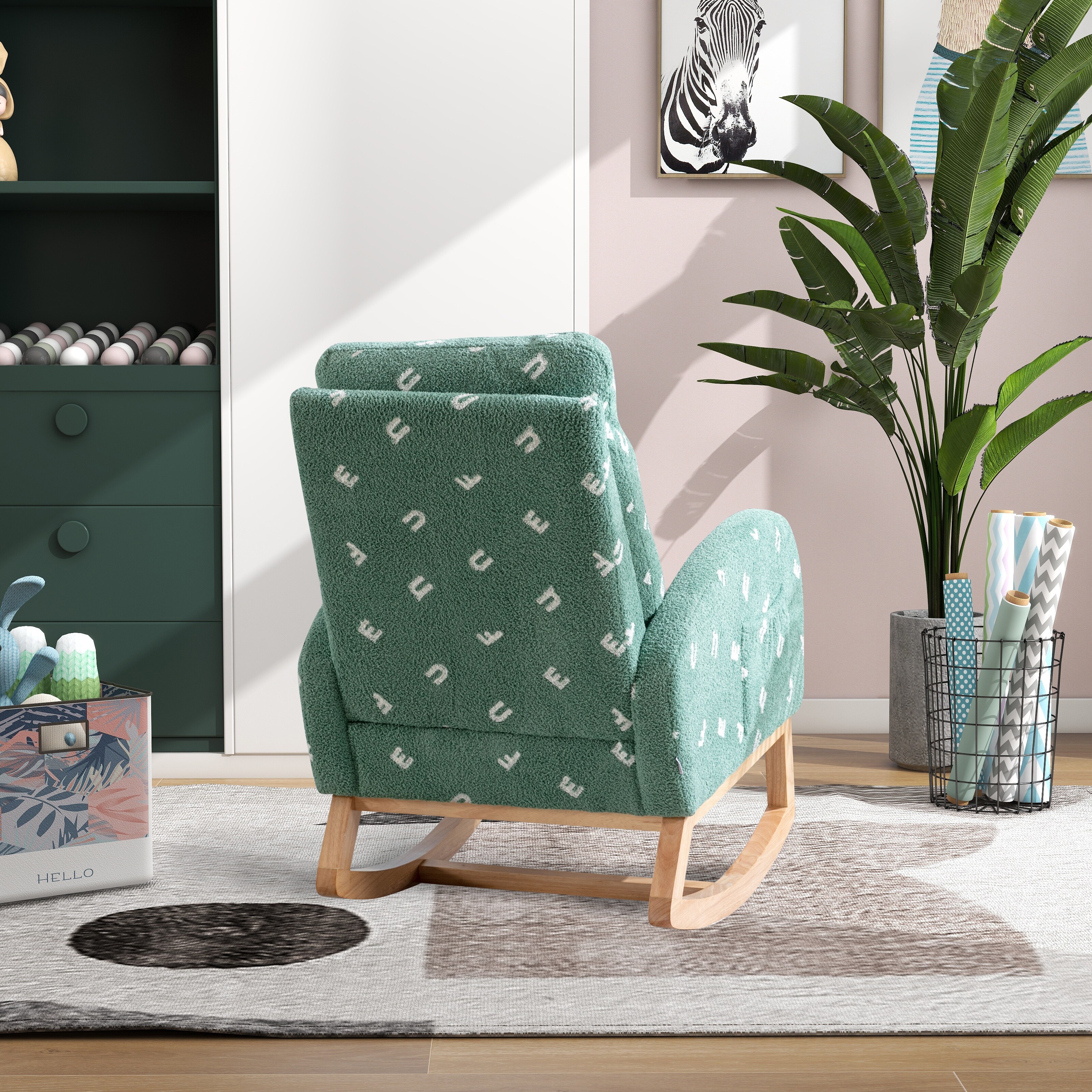 Kids rocking armchair clearance