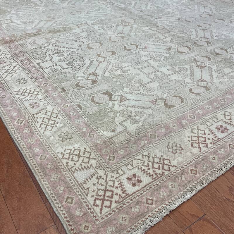 HERAT ORIENTAL Handmade Turkish Oushak Wool Rug - 6'4" x 9'6"
