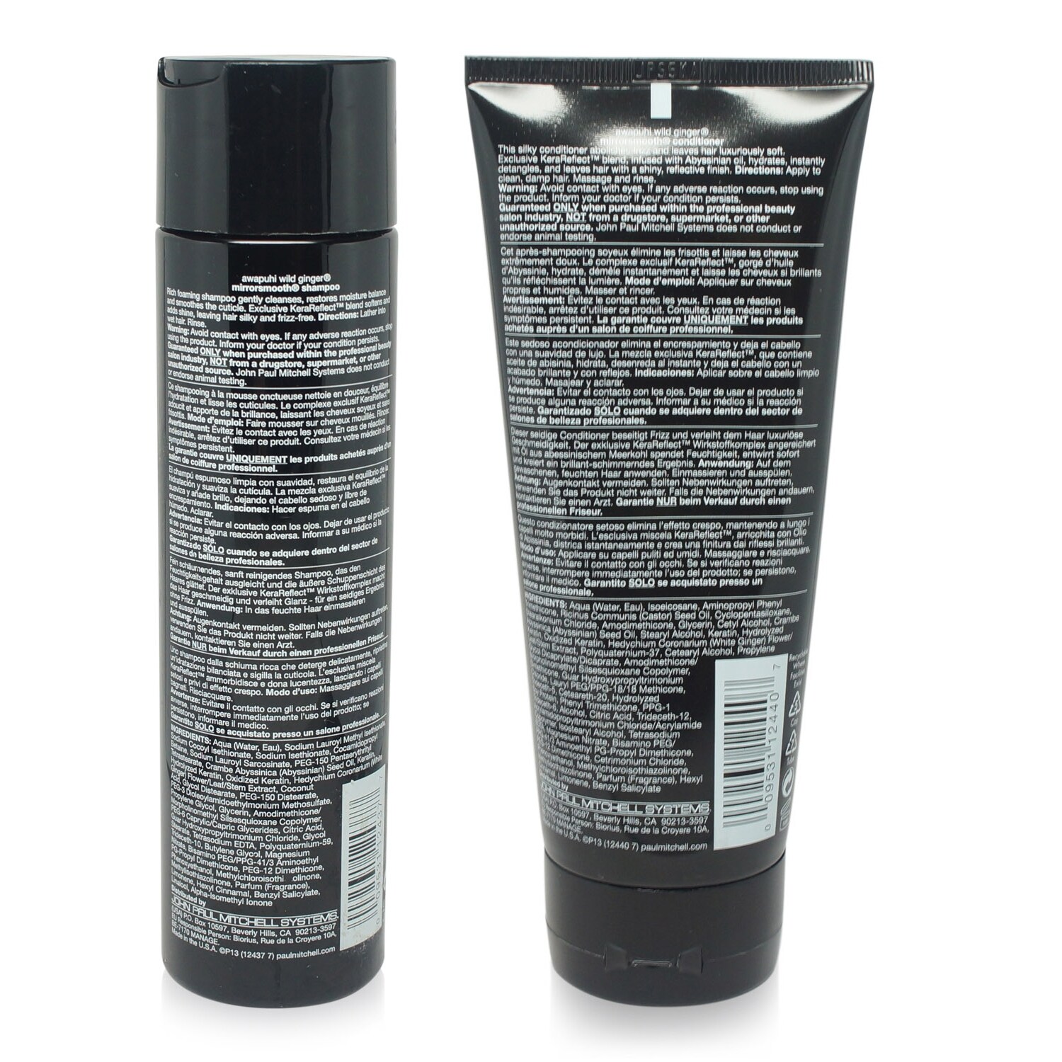 Paul Mitchell Mirror Smooth Awapuhi Wild Ginger Shampoo And Conditioner 6 8 Oz Combo Pack Overstock