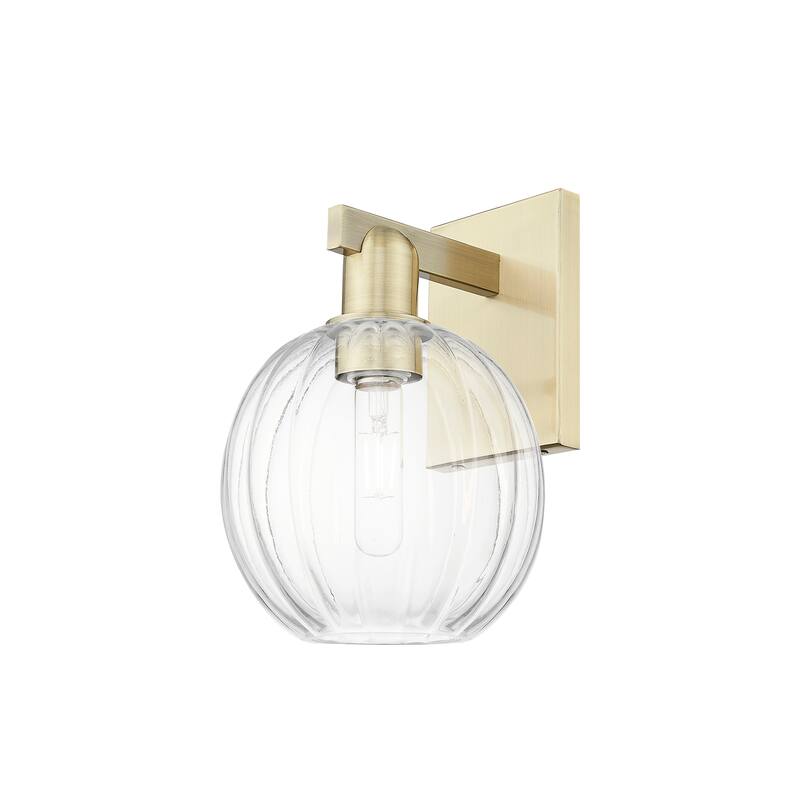 Innovations Lighting Downtown Urban - Preston - 1 Light 7" Globe Shade Wall-mounted Sconce