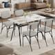 Option White Table + Grey Chair