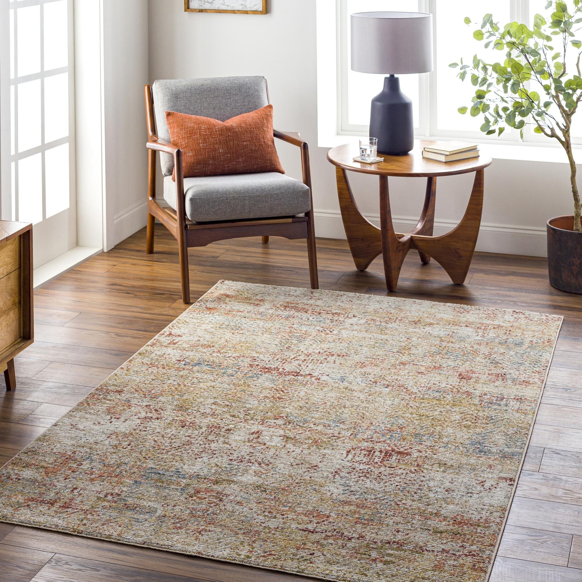 Livabliss Industrial Naila Abstract Area Rug