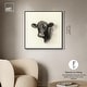 preview thumbnail 54 of 60, Darkness in Detail of Cow Canvas Animal Art Prints by Art Remedy