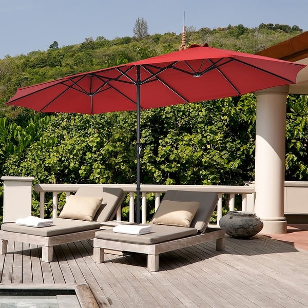 11 ft patio umbrella frame 11 Ft Outdoor Cantilever Umbrella Without Base