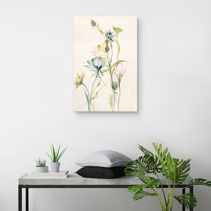 Late Summer Wildflowers II by Liz Jardine Canvas Art Print