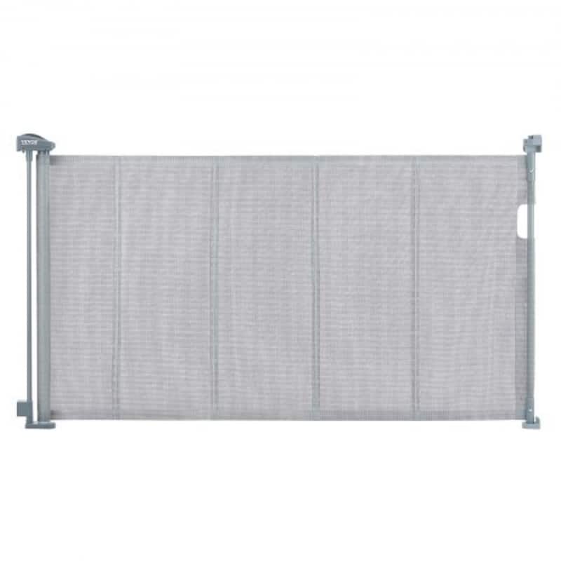 Mesh Foldable Wide Retractable Baby Gate Suitable for Playrooms Kitchens Or Hallways