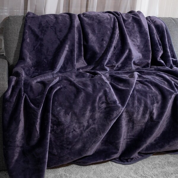 Waterproof Blanket - 80x80 King-Size Blanket by Lavish Home - Bed