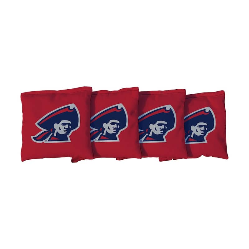 Robert Morris RMU Colonials Red Cornhole Bags - Corn Filled