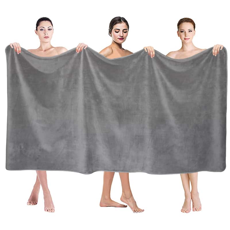 Oversized Bath Sheet Soft Absorbent Large Towels for Bathroom