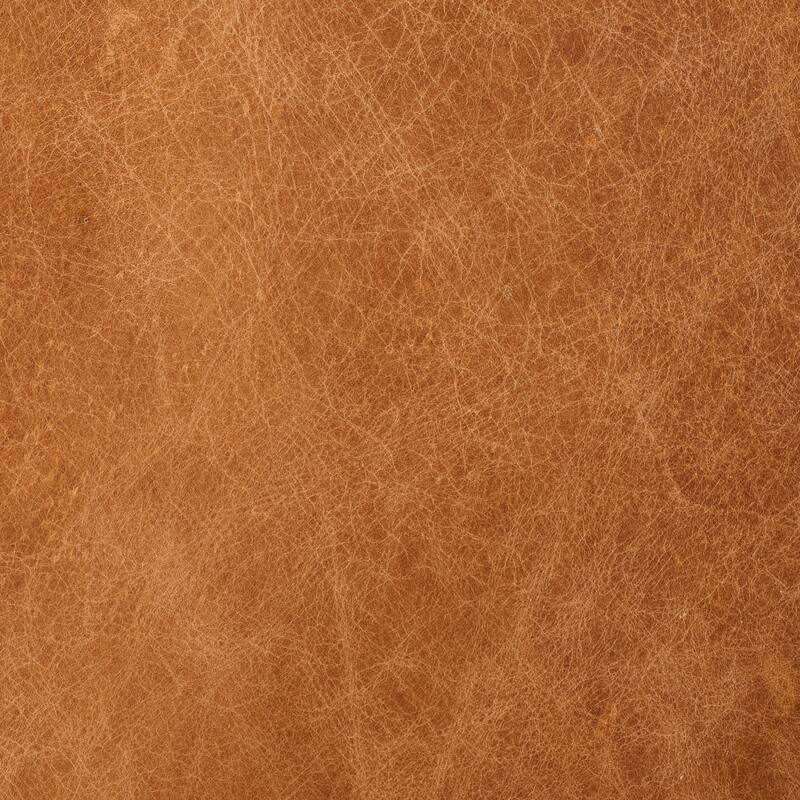 Poly & Bark Ascot Ottoman - Full Grain Genuine Italian Leather