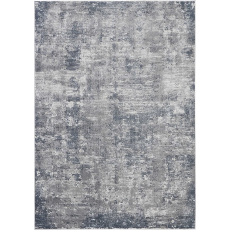 Rustic Textures Modern Transitional Abstract Area Rug