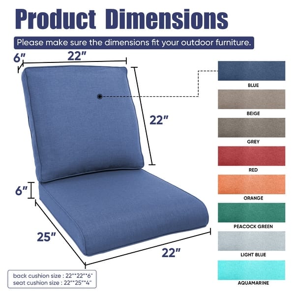 Are Outdoor Furniture Cushions in Standard Sizes: Ultimate Guide